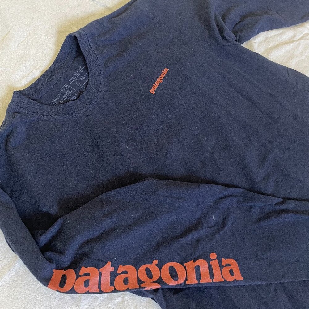 Long Sleeve Patagonia Tshirt Size Medium